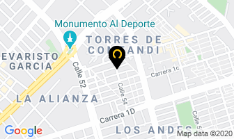 Mapa de Servicio De Enfermería en Cali