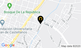 Mapa de Servicio De Grúa Telescópica en Tunja