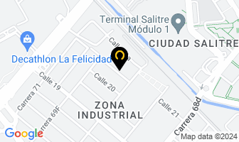 Mapa de Servicio De Ingeniería Civil en Bogotá D.C
