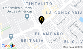 Mapa de Servicio De Mensajeria Cali en Cali