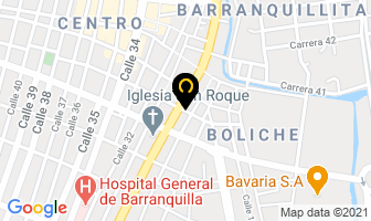 Mapa de Servicio De Refrigeracion El Duro en Barranquilla
