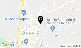 Mapa de Servicio De Taxi en Sopó