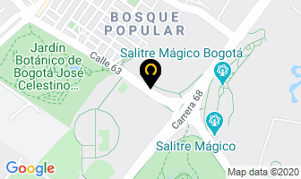 Mapa de Servicio De Transporte De Pasajeros en Bogotá D.C