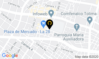 Mapa de Servicio De Turbo Transporte De Carga en Ibagué