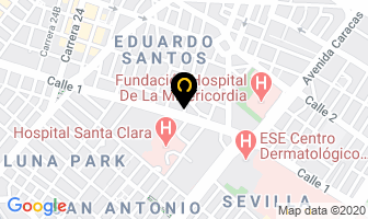 Mapa de Servicio Electrico Automotor en Bogotá D.C