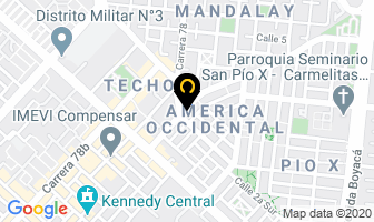 Mapa de Servicio Electrico Automotriz J.a. en Bogotá D.C