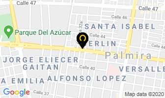 Mapa de Servicio Eléctrico Electro Domínguez en Versalles