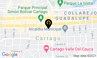 Mapa de Servicio Eléctrico Industrial en Cartago