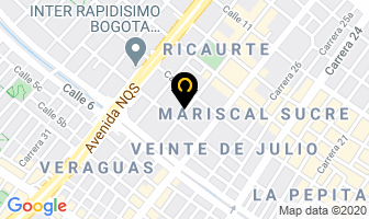 Mapa de Servicio Eléctrico Industrial en Bogotá D.C