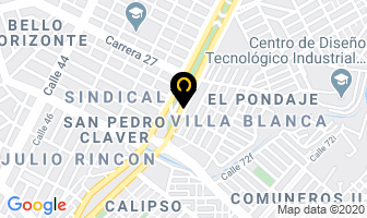 Mapa de Servicio Electrico Luis Marquez en Cali