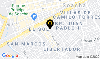 Mapa de Servicio Electro Industriales Roa en Soacha