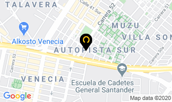 Mapa de Servicio Electrónico Alba Rocío Suba en Bogotá D.C