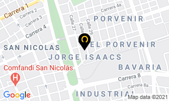 Mapa de Servicio Especializado Tecnomotriz en Cali