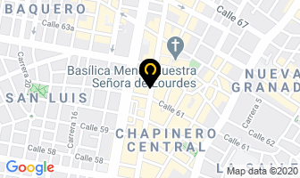 Mapa de Servicio Inmediato Nacional en Bogotá D.C