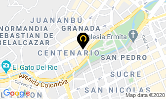 Mapa de Servicio Internacional De Inmigración en Cali