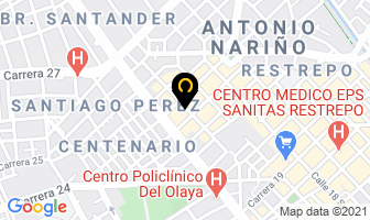 Mapa de Servicio Makey Alonso C en Bogotá D.C
