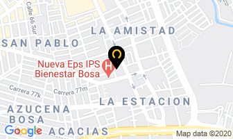 Mapa de Servicio Multimarcas en Bogotá D.C