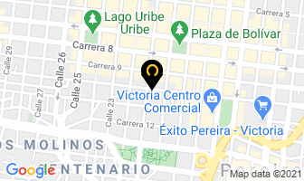 Mapa de Servicio Osterizer en Pereira