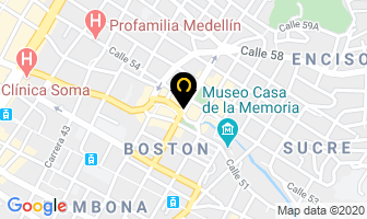 Mapa de Servicio Pioneer en Medellín