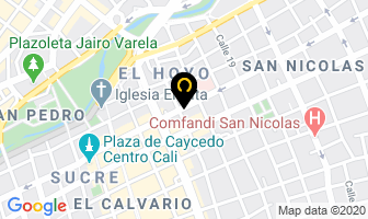 Mapa de Servicio Técnico Carlos Garcés en Cali