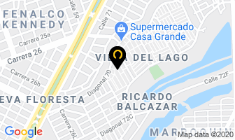 Mapa de Servicio Técnico Cats en Cali