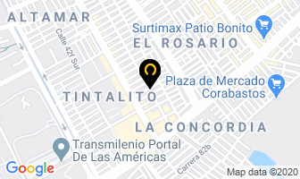 Mapa de Servicio Técnico Computadores en Bogotá D.C