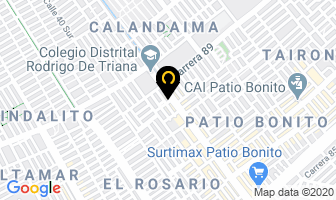 Mapa de Servicio Técnico Especializado en Bogotá D.C