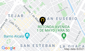 Mapa de Servicio Tecnico Manuel Espinosa en Bogotá D.C