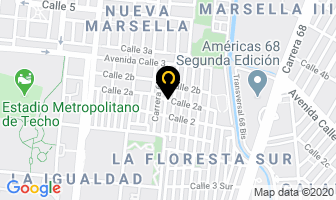 Mapa de Servicio Tecnico Over Romero en Bogotá D.C