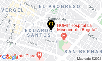Mapa de Servicio Técnico Riper en Bogotá D.C