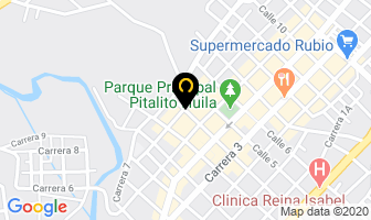 Mapa de Servicio Veterinerio en Pitalito