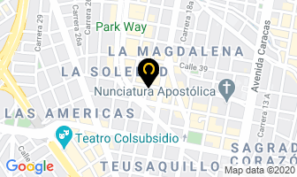 Mapa de Servicios De Ingeniería De Sistemas E Informática en Bogotá D.C