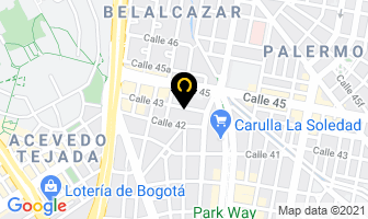 Mapa de Servicios De Laboratorio Clínico Ltda. en Bogotá D.C