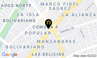 Mapa de Servicios De Reparación Eléctricas en Cali