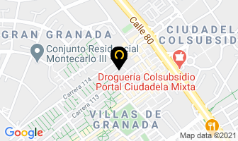 Mapa de Servicios De Topografía E.p.r.l. en Bogotá D.C