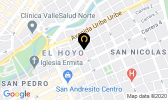 Mapa de Servicios Digitales C T P en Cali