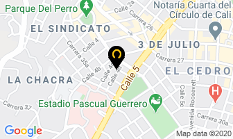 Mapa de Servicios Eléctricos De Ingeniería Ltda. en Cali