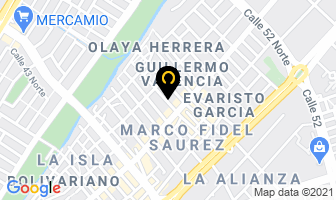 Mapa de Servicios F Y G en Cali