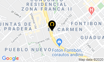 Mapa de Servicios Fuel Injection Latorre en Bogotá D.C