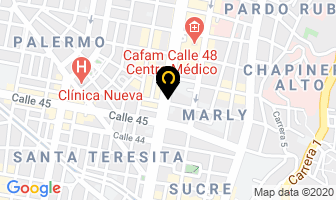 Mapa de Servicios Handycam en Bogotá D.C