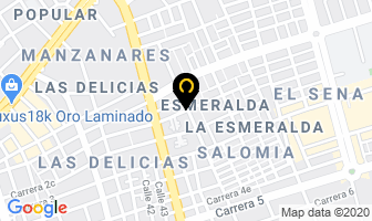 Mapa de Servicios Industriales De Maquila en Cali