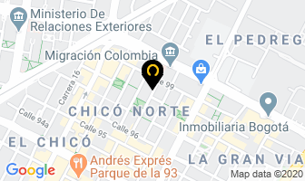 Mapa de Servicios Inmobiliarios Isla Ltda. en Bogotá D.C