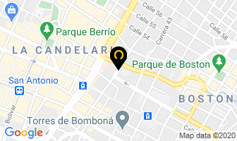 Mapa de Servicios Inmunológicos Prevínm Ltda. en Medellín