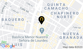 Mapa de Servicios Integrados de Salud Sis en Bogotá D.C
