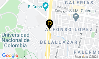 Mapa de Servicios Integrados En Sistemas en Bogotá D.C