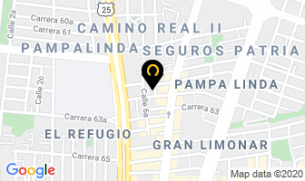 Mapa de Servicios Integrados Los Sauces en Cali
