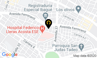 Mapa de Servicios Integrales Ambulatorios De Salud en Ibagué