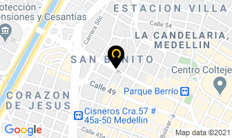 Mapa de Servicios Integrales Empresariales Funcionales S.a en Medellín