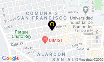 Mapa de Servicios La 10 en Bucaramanga