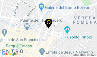 Mapa de Servicios Médicos Profesionales en Popayán